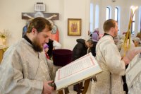 Божественная Литургия в храме Грузинской иконы Божией Матери