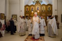 Божественная Литургия в храме Грузинской иконы Божией Матери