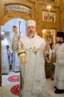 Божественная Литургия в храме Грузинской иконы Божией Матери