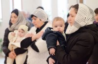 Божественная Литургия в храме Грузинской иконы Божией Матери