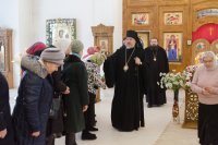 Божественная Литургия в храме Грузинской иконы Божией Матери