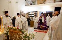 Божественная Литургия в храме Грузинской иконы Божией Матери