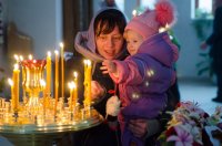 Божественная Литургия в храме Грузинской иконы Божией Матери