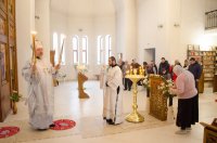 Божественная Литургия в храме Грузинской иконы Божией Матери