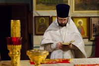 Божественная литургия в день памяти прп. Феодосия Великого