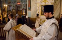 Божественная литургия в день памяти прп. Феодосия Великого