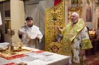 Божественная литургия в день памяти прп. Феодосия Великого