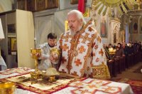 Божественная литургия в день памяти мц. Татианы