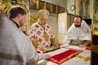 Божественная литургия в день памяти мц. Татианы