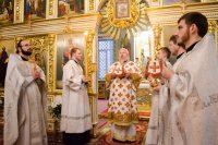 Божественная литургия в день памяти мц. Татианы