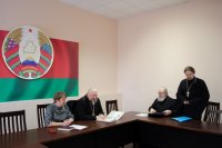 Рабочий визит в храм Николая Чудотворца г.п. Василевичи Рабочий визит в храм Николая Чудотворца г.п. Василевичи