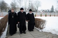 Рабочий визит в храм Николая Чудотворца г.п. Василевичи Рабочий визит в храм Николая Чудотворца г.п. Василевичи