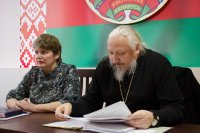 Рабочий визит в храм Николая Чудотворца г.п. Василевичи Рабочий визит в храм Николая Чудотворца г.п. Василевичи