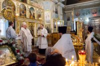 Божественная литургия в Свято-Петро-Павловском кафедральном соборе г.Гомеля