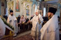 Божественная литургия в Свято-Петро-Павловском кафедральном соборе г.Гомеля