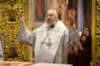 Божественная литургия в Свято-Петро-Павловском кафедральном соборе г.Гомеля