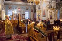 Божественная литургия в Свято-Петро-Павловском кафедральном соборе г.Гомеля