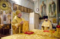 Божественная литургия в Свято-Петро-Павловском кафедральном соборе г.Гомеля