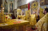 Божественная литургия в Свято-Петро-Павловском кафедральном соборе г.Гомеля