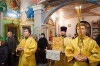 Божественная литургия неделю 32-ю по Пятидесятнице, день Поклонения честным веригам ап. Петра