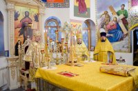 Божественная литургия неделю 32-ю по Пятидесятнице, день Поклонения честным веригам ап. Петра