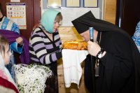 Божественная литургия в день праздника иконы Божией Матери "Отрада и Утешение"