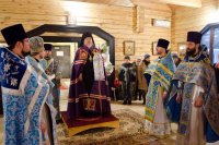 Божественная литургия в день праздника иконы Божией Матери "Отрада и Утешение"