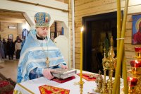 Божественная литургия в день праздника иконы Божией Матери "Отрада и Утешение"