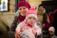 Божественная литургия в день праздника иконы Божией Матери "Отрада и Утешение"