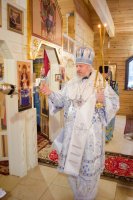 Божественная литургия в день праздника иконы Божией Матери "Отрада и Утешение"