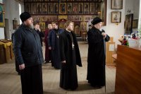 Рабочий визит в храм св. блг. кн. Александра Невского г.Гомеля