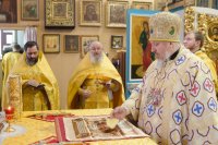 Божественная литургия в день памяти ап. Тимофея