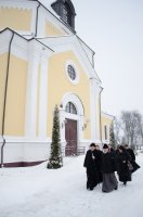 Преосвященнейший Стефан посетил храм Успения Пресвятой Богородицы г. Речицы