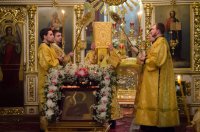 Вечернее богослужение с чтением акафиста нараспев