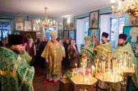 Божественная литургия в день памяти блаженной Ксении Петербургской