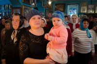 Божественная литургия в день памяти блаженной Ксении Петербургской