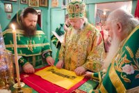 Божественная литургия в день памяти блаженной Ксении Петербургской