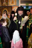 Божественная литургия в день памяти блаженной Ксении Петербургской