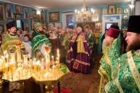 Божественная литургия в день памяти блаженной Ксении Петербургской