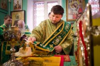 Божественная литургия в день памяти блаженной Ксении Петербургской