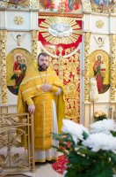 Божественная литургия в день празднования перенесения мощей свт. Иоанна Златоуста