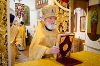 Божественная литургия в день празднования перенесения мощей свт. Иоанна Златоуста