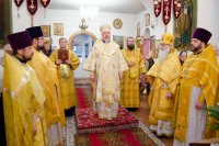 Божественная литургия в день празднования перенесения мощей свт. Иоанна Златоуста