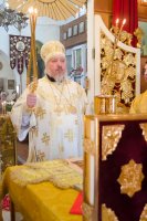 Божественная литургия в день празднования перенесения мощей свт. Иоанна Златоуста