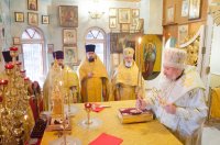 Божественная литургия в день празднования перенесения мощей свт. Иоанна Златоуста