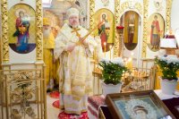 Божественная литургия в день празднования перенесения мощей свт. Иоанна Златоуста