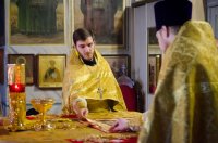 Божественная литургия в день памяти прп. Ефрема Сирина