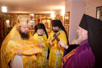 Божественная литургия в день памяти прп. Лаврентия Туровского Божественная литургия в день памяти прп. Лаврентия Туровского