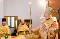 Божественная литургия в Неделю о блудном сыне, Собор Вселенских учителей и святителей Василия Великого, Григория Богослова и Иоанна Златоустого