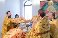 Божественная литургия в Неделю о блудном сыне, Собор Вселенских учителей и святителей Василия Великого, Григория Богослова и Иоанна Златоустого